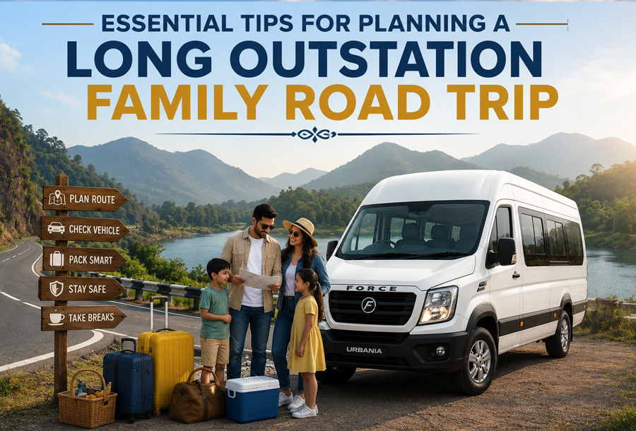Essential Tips for Planning a Long Outstation Family Road Trip